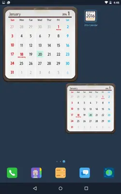 2014 Calendar android App screenshot 1